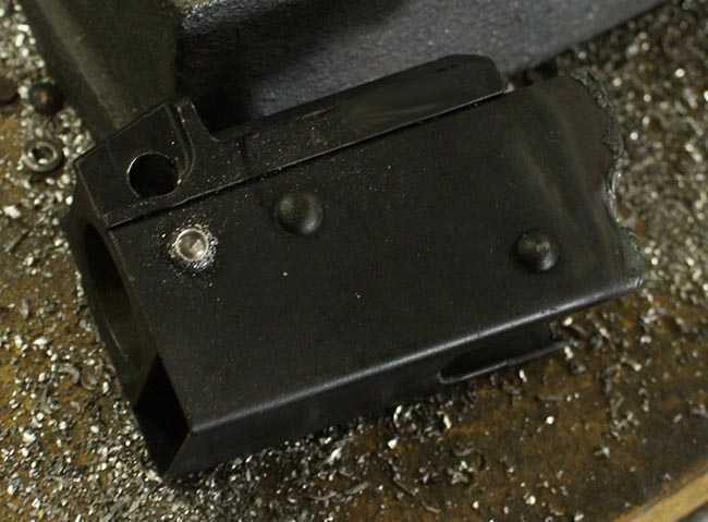 rivet head drilling tool