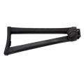 AK-Builder Bulgarian 4.5mm pivot sidefolding triangle stock, parkerized, folded.