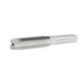 Angled view of uncoated high speed steel 12mm x 1.25mm gas piston tap.