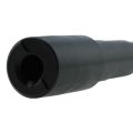 Close-up of AK-Builder AIMS-74 nitrided barrel end, showing deep hexagonal opening.