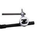 AK-Builder AKFST front sight tool installed on AK, showing Magna-Matic Defense engraved clamp and T-handle.
