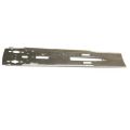 Polish Underfolder 4130 steel receiver flat and bolt guide rails, in the white.