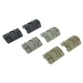 RUBBER RAIL COVERS, S-25 RUBBER RAIL COVERS, S-25
