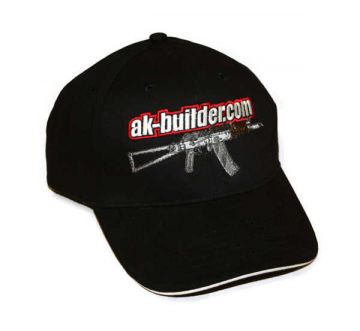 ak-builder.com embroidered hat - Black