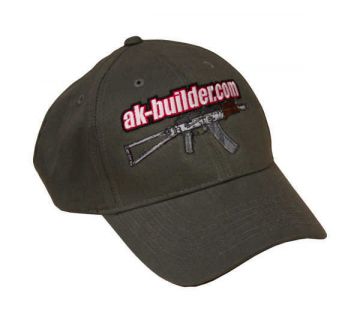 ak-builder.com embroidered hat - O/D Green