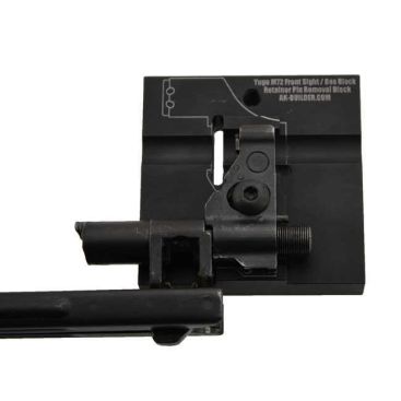 Yugo M72 Front Sight/Gas Block Retainer Pin Removal Block