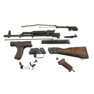 ROMANIAN FIXED STOCK 7.62X39 PARTS KIT WITH HEADSPACED NEW 16" US BARREL, KIT-26C