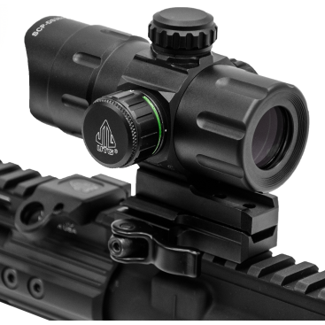 UTG 4.2" ITA RED/GREEN T-DOT WITH QD MOUNT, RISER ADAPTOR, G3-41
