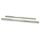 Angled view of two uncoated high-speed steel 5mm and 7mm reamers for AK receiver pins.