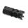 AR-15 1/2-28 SPIKED MUZZLE BRAKE/COMPENSATOR, N-43
