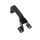 Angled view of AK-Builder undrilled AKM trigger guard, .063" 4130 steel, black oxide.