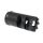 FOUR SLOT MUZZLE BRAKE WITH 14MM-1 LH THREADS, C1-31