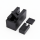 AK-Builder Trigger Guard Riveting Jig, black oxide finish, with detached components.