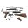 ROMANIAN FIXED STOCK 7.62X39 PARTS KIT WITH HEADSPACED NEW 16" US BARREL, KIT-26N