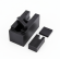 AK-Builder Trigger Guard Riveting Jig, black oxide finish, with detached components.