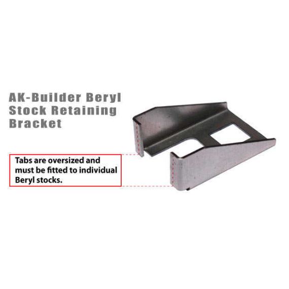 AK-Builder Beryl Stock Retaining Bracket - Oversized Tabs