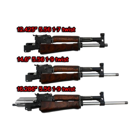 16" 5.56 NATO 1-9 TWIST AK-102 US NON-CHROME BARREL, M-16