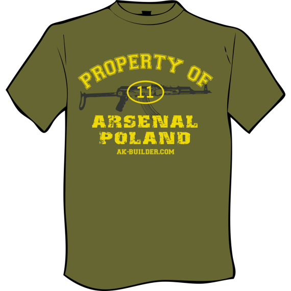 PROPERTY OF ARSENAL POLAND T-SHIRT, SH-21