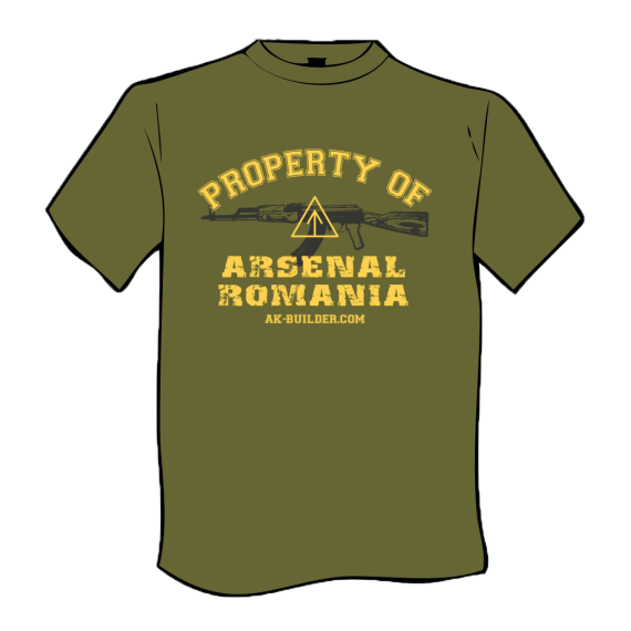 PROPERTY OF ARSENAL ROMANIA T-SHIRT, SH-12