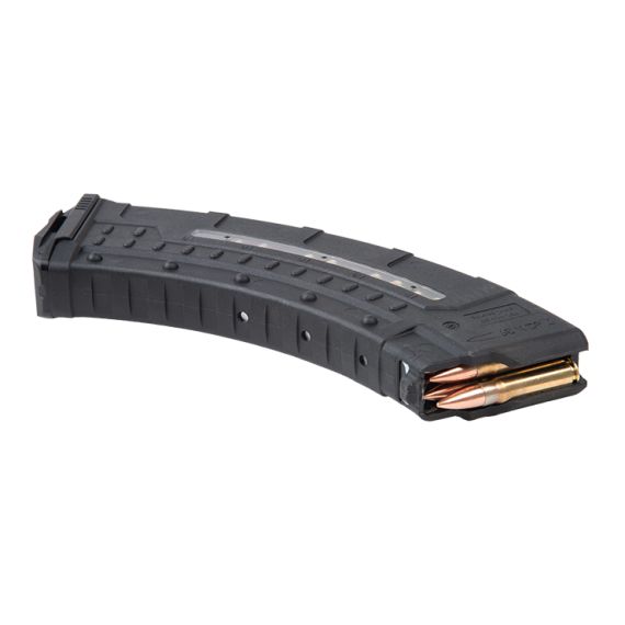 UTG AK/AKM WINDOWED POLYMER MAGAZINE, 30 ROUND, 7.62X39MM, G5-51