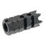 AR-15 1/2-28 SPIKED MUZZLE BRAKE/COMPENSATOR, N-43