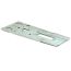 Angled view of AK-Builder Yugo M70 1.5mm underfolder flat, 4130 Chromoly in the white.